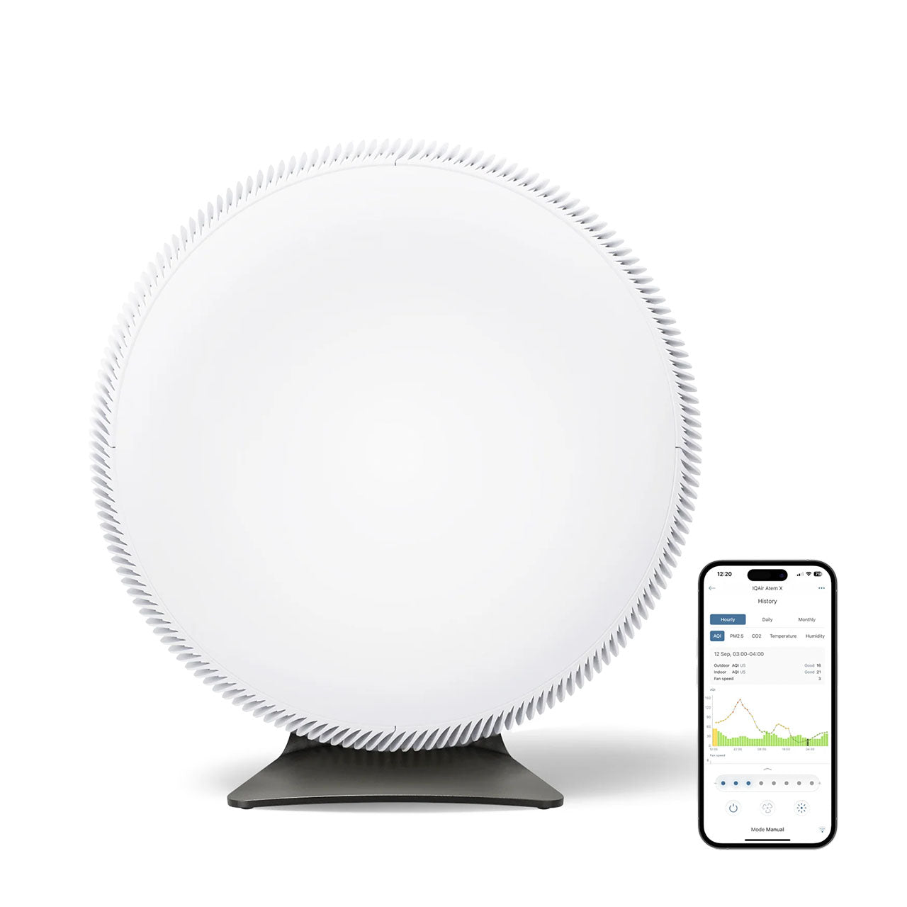 IQAir Luftreiniger Atem X - Softsan