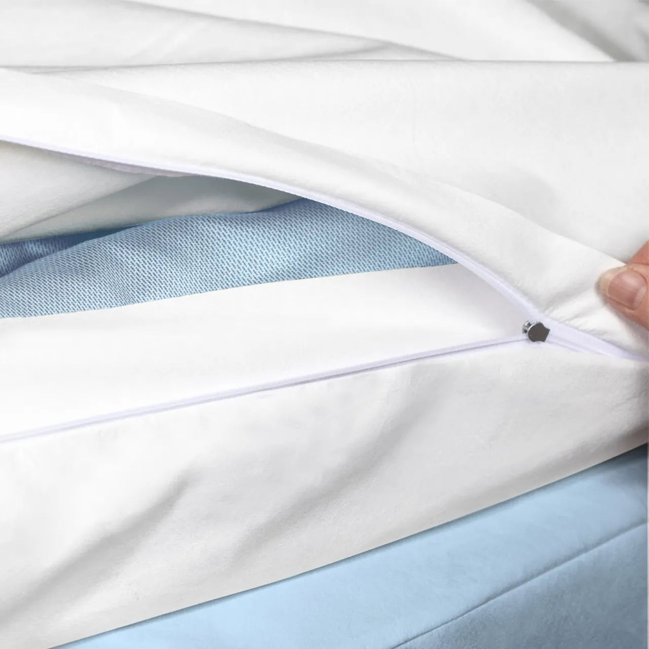 Softsan® Protect Plus Anti Milben Bettdecken Encasing Maßanfertigung | Schutzbezug für Allergiker - Softsan
