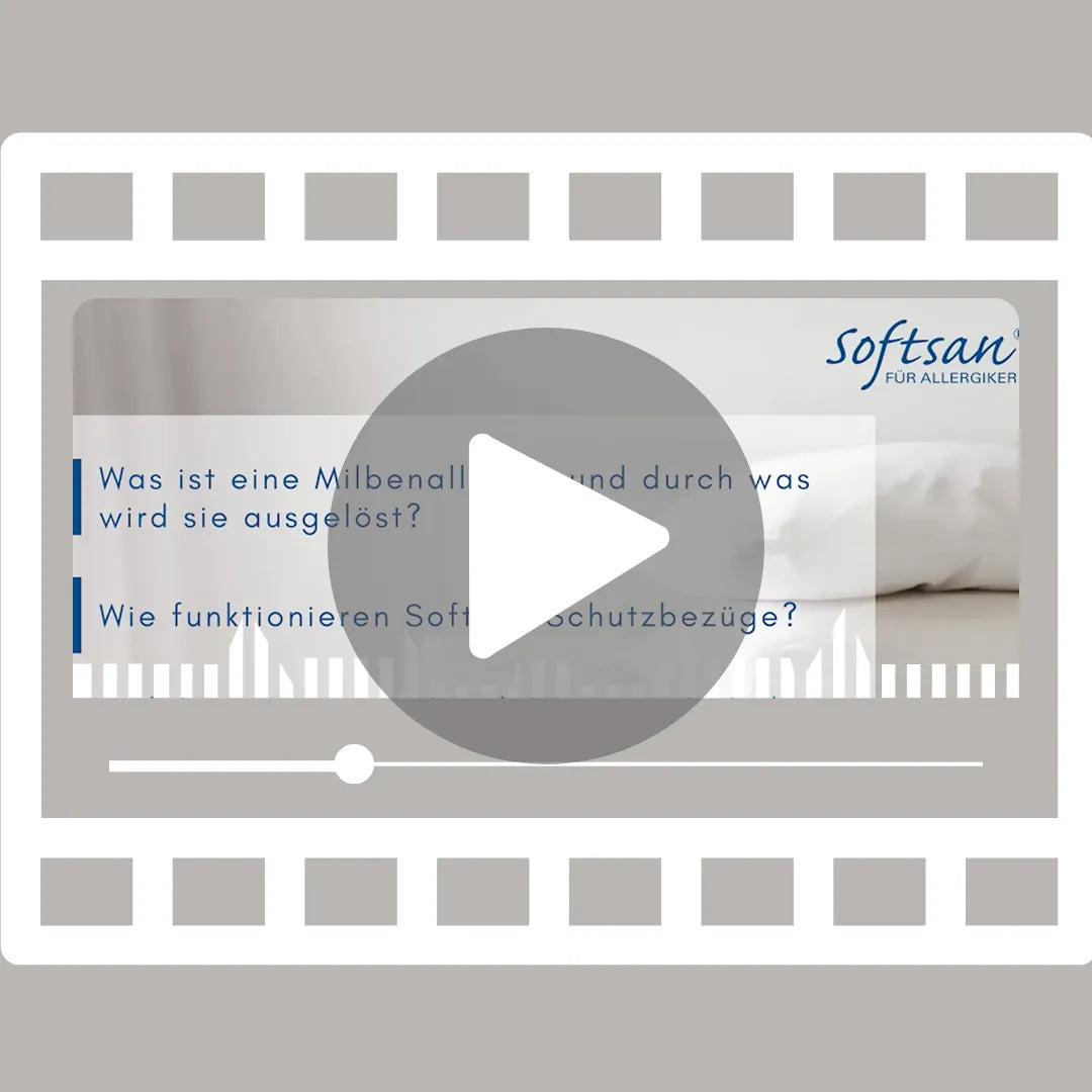Softsan® Protect Plus Anti Milben Bettdecken Encasing Maßanfertigung | Schutzbezug für Allergiker - Softsan