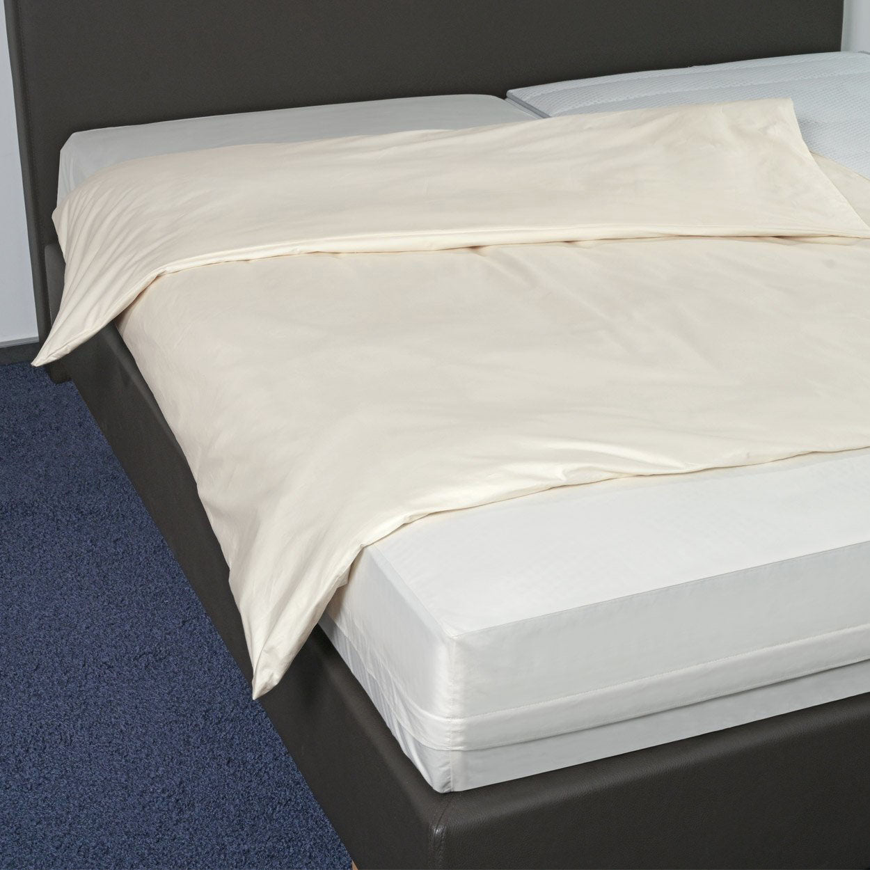 Softsan® Encasing für Bettdecken aus Bio Baumwolle | Schutzbezug für Allergiker - Softsan