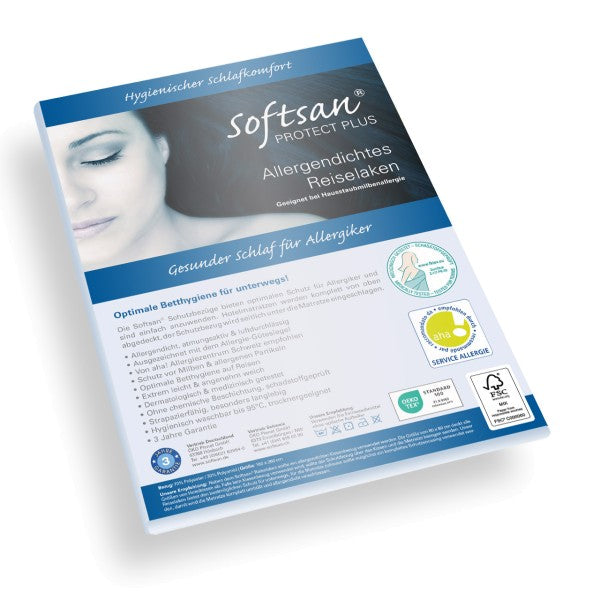 Softsan® Milbenschutz Reiselaken für Allergiker - Softsan