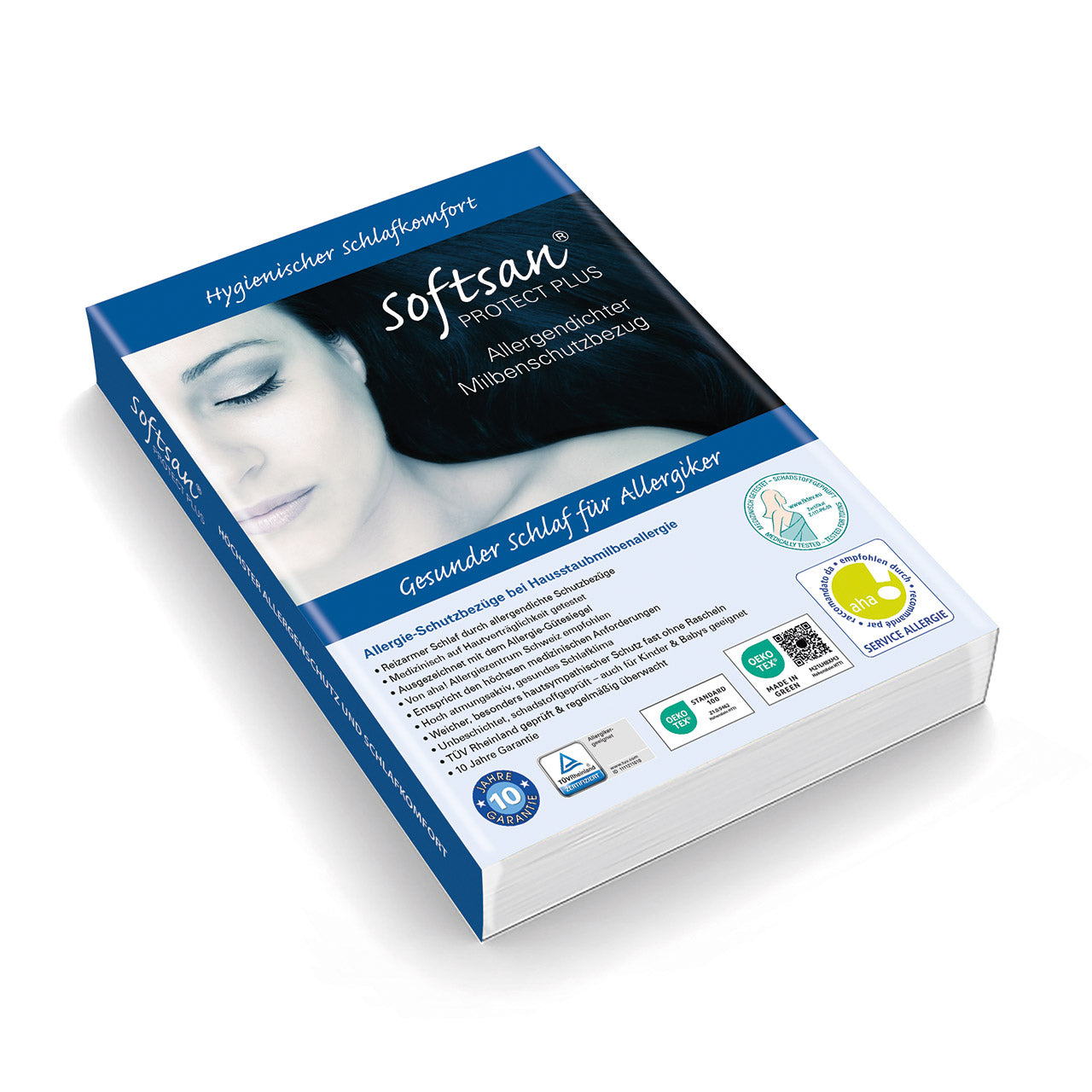 Softsan® Anti Milben Encasing für Bettdecken | Schutzbezug für Allergiker - Softsan