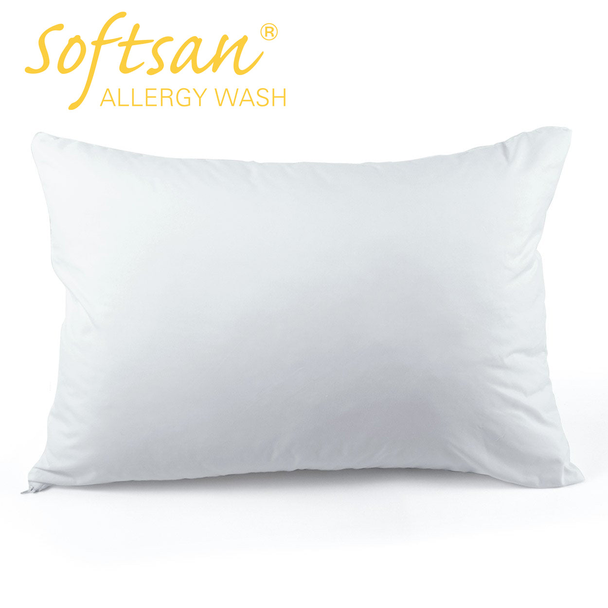 Softsan® Allergy Wash Allergiker Kopfkissen mit Klimafaser Füllung - Softsan
