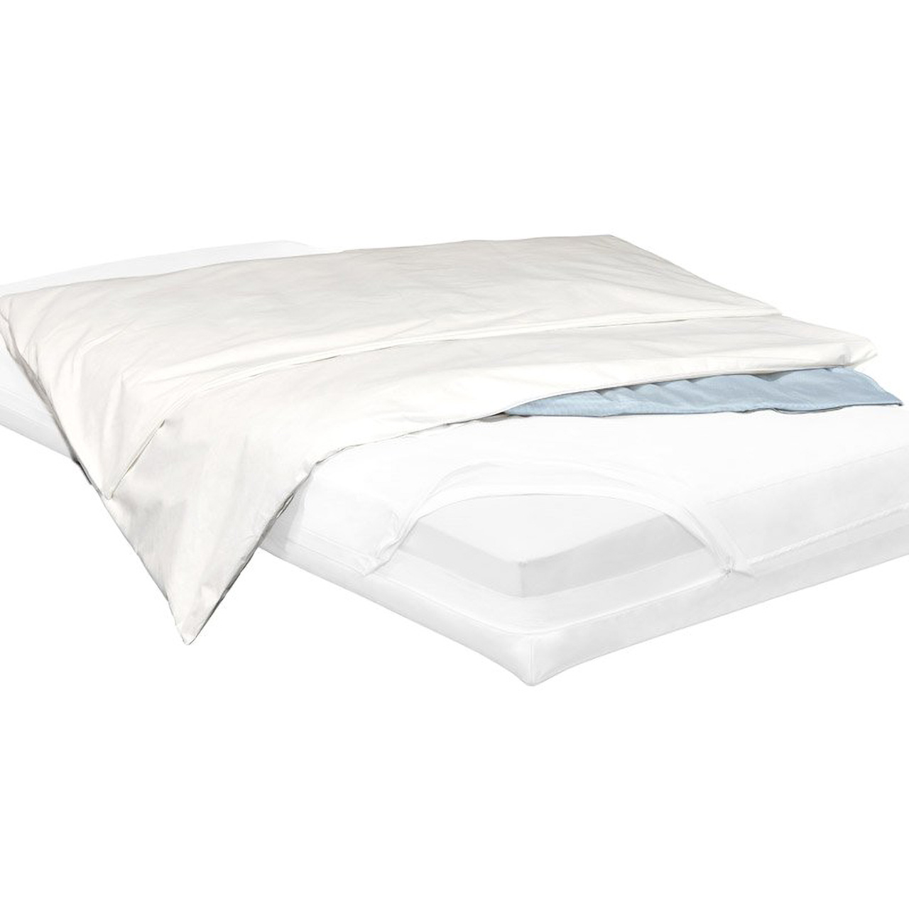Anti Milben Bettdeckenbezug für Hausstauballergiker | Microfaserdecken